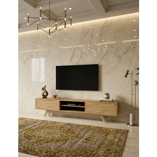 Szafka RTV-32 Drewno Lite Dąb Loft Lakier Rozmiary od 100 cm do 200 cm PREMIUM