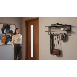 Wieszak ścienny metalowy Rozmiary Kolory WM-9