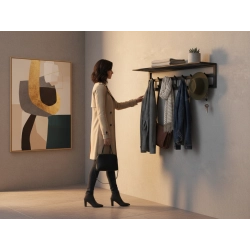 Wieszak ścienny metalowy Rozmiary Kolory WM-5