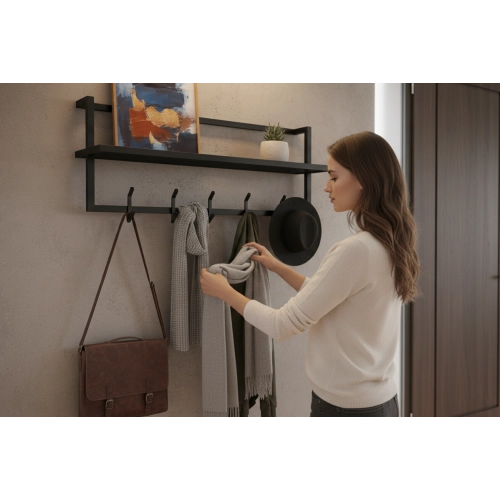 Wieszak ścienny metalowy Rozmiary Kolory WM-8