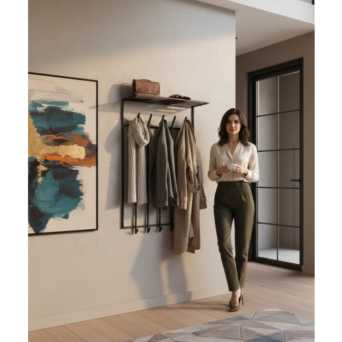 Wieszak ścienny metalowy Rozmiary Kolory WM-1