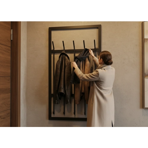 Wieszak ścienny metalowy Rozmiary Kolory WM-2