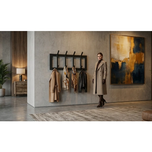 Wieszak ścienny metalowy Rozmiary Kolory WM-6