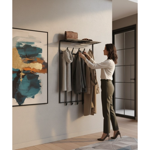 Wieszak ścienny metalowy Rozmiary Kolory WM-1