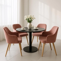 PRODUCENT Krzesło DELUXE KR-9 Tkanina Piano 20