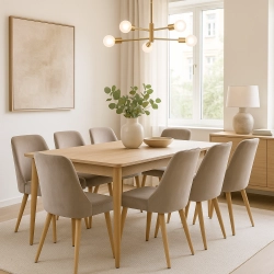 PRODUCENT Krzesło DELUXE KR-14 Tkanina Piano 04