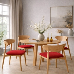 Krzesło KR-17 Kolor Czerwony