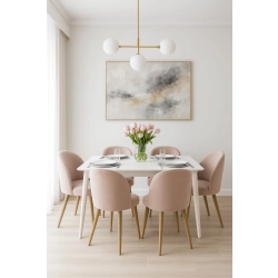 PRODUCENT Krzesło DELUXE KR-2 Tkanina Piano 22