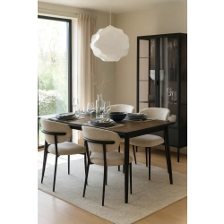 Krzesło DELUXE KR-188 Tkanina  Noga Metalowa