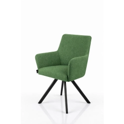 Krzesło Obrotowe KR-158 Kolory Tkanina Odcień Zielonego