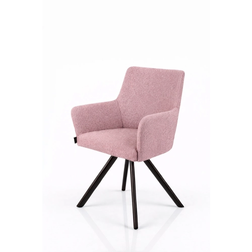 Krzesło Obrotowe KR-158 Kolory Tkanina Odcień Różowego