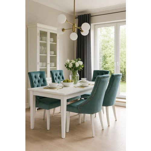 Krzesło Chesterfield PREMIUM KR-21 Mięta Piano 09