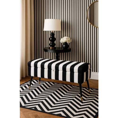 Kufer Tapicerowany Pasy Classic 01 Soft / Model QM-11 Rozmiary od 50 cm do 200 cm