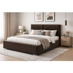 Łóżko do Sypialni Wysokość Wezgłowia 120 cm Kronos 28