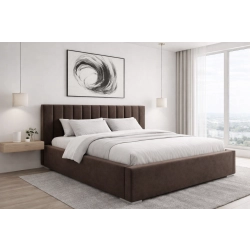 Łóżko do Sypialni Wysokość Wezgłowia 90 cm Kronos 28