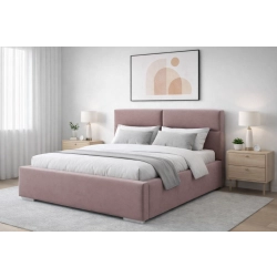 Łóżko do Sypialni Wysokość Wezgłowia 120 cm Kronos 29