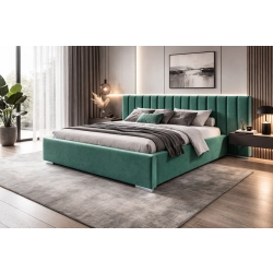 Łóżko do Sypialni Wysokość Wezgłowia 90 cm Kronos 19