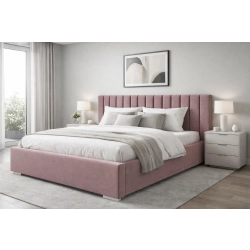 Łóżko do Sypialni Wysokość Wezgłowia 90 cm Kronos 29