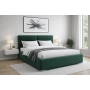 Łóżko do Sypialni Wysokość Wezgłowia 120 cm Kronos 19