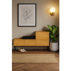 Szafka z Szufladką Drewno Lite Dębowe SZS-4 Rozmiary od 100 cm do 200 cm