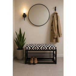 Ławka Pufa Tapicerowana Siedzisko Gładkie Etno Pixel Mały LGM-5 Rozmiary od 50 cm do 200 cm