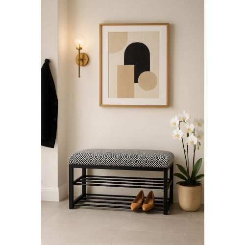 Ławka Pufa Tapicerowana Siedzisko Gładkie Fendy 01 LGM-5 Rozmiary od 50 cm do 200 cm