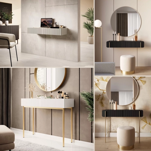 Konsole w Stylu Glamour / Nowoczesnym / Boho