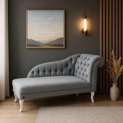 Szezlong Popielaty SP-2