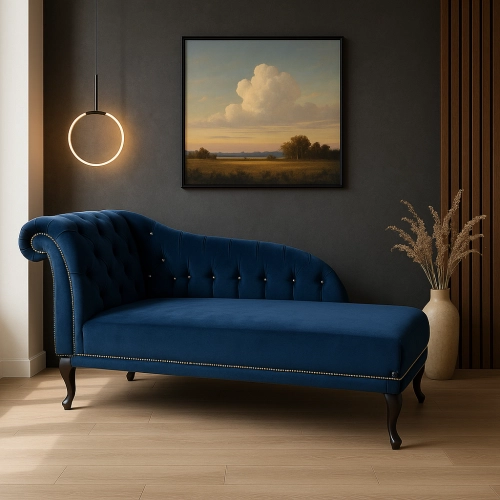 Szezlong Granatowy SP-1