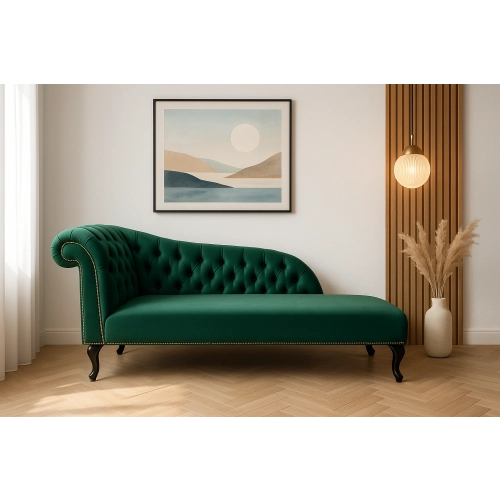 Szezlong Butelkowa Zieleń SP-1