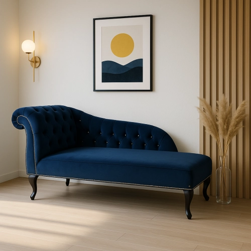 Szezlong Granatowy SP-1