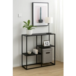 SKD-22 KONSOLA LOFT INDUSTRIALNA STAL CZARNA STAL NIERDZEWNA INOX