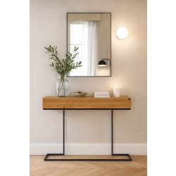 KONSOLA  DREWNO LITE DĄB OLCHA SKD-326