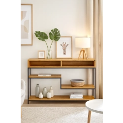 KONSOLA  DREWNO LITE DĄB OLCHA SKD-314