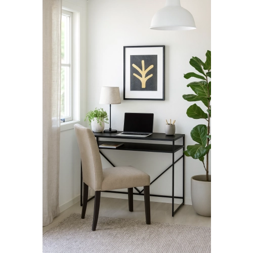 SKD-78 KONSOLA LOFT INDUSTRIALNA STAL CZARNA STAL NIERDZEWNA INOX