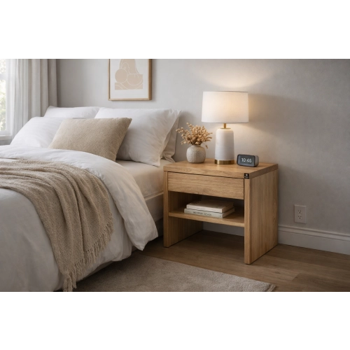 SZAFKA NOCNA DREWNO LITE DĄB OLCHA JESION