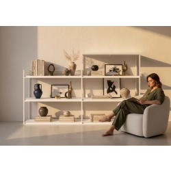 KONSOLA - REGAŁ BIAŁA  SKD-361