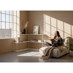 KONSOLA - REGAŁ BIAŁA  SKD-360