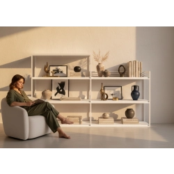 KONSOLA - REGAŁ BIAŁA  SKD-362