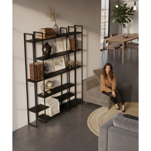 REGAŁ NA KSIĄŻKI METALOWE  RNK-1426