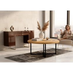 STOLIK KAWOWY z Drewna Litego  Dębowego - Jesionowego  STK-911