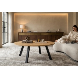 STOLIK KAWOWY z Drewna Litego  Dębowego - Jesionowego  STK-900