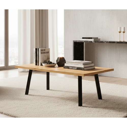 STOLIK KAWOWY z Drewna Litego  Dębowego - Jesionowego  STK-913