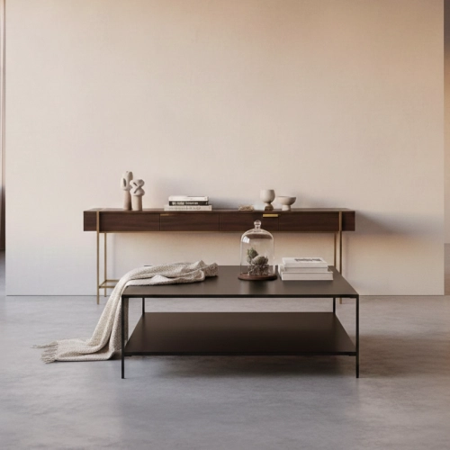 STOLIK KAWOWY CZARNY STK-152