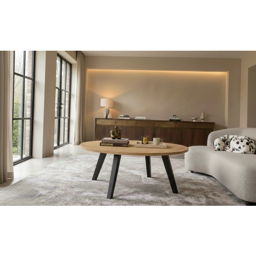 STOLIK KAWOWY z Drewna Litego  Dębowego - Jesionowego  STK-900