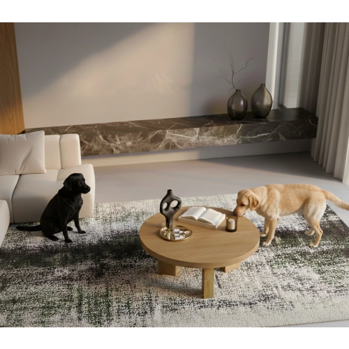 STOLIK KAWOWY z Drewna Litego  Dębowego - Jesionowego  STK-910