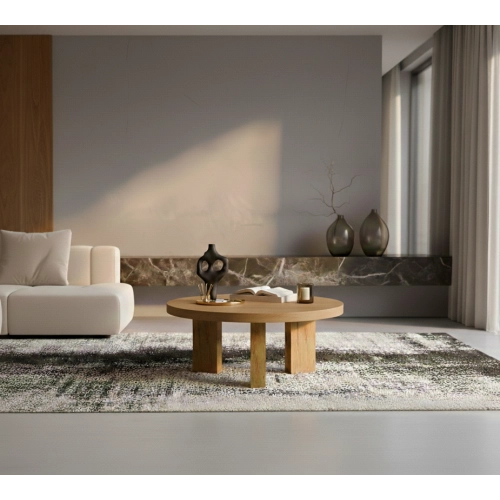 STOLIK KAWOWY z Drewna Litego  Dębowego - Jesionowego  STK-910