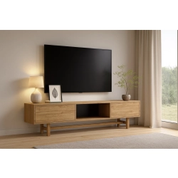 Szafka RTV-40 Drewno Lite Dąb Loft Lakier Rozmiary od 100 cm do 200 cm PREMIUM