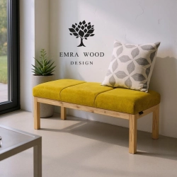 Ławka Pufa Tapicerowana Siedzisko Strong 07 LPG-500 Olcha Loft Rozmiary od 50 cm do 200 cm