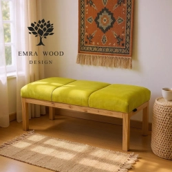 Ławka Pufa Tapicerowana Siedzisko Hold Me 13 LPG-500 Olcha Loft Rozmiary od 50 cm do 200 cm